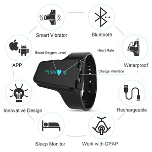Wellue Checkme O2 Max Spo2 Oximeters Puls Slaap Apneu Monitor Pols <span class=keywords><strong>Pulse</strong></span> <span class=keywords><strong>Oximeter</strong></span> Voor Slaap - Product Image 4