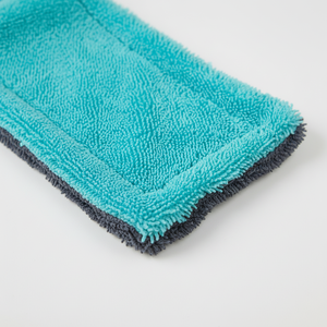 Serviette en microfibre sur mesure pour le nettoyage des voitures, super absorbante, tricotage en chaîne, logo imprimé, toutes tailles, fabriquée en Corée - Product Image 1
