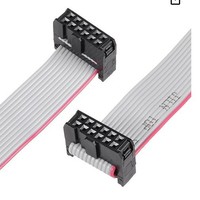 Cable de Alimentación para Módulo Eurorack de 40 Pines, Cable Plano IDC de 2.54mm de Paso, 300mm de Longitud, Conductor de Cobre de 16 Núcleos AWM