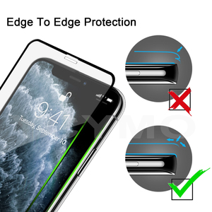 <span class=keywords><strong>De</strong></span> alta calidad, envío rápido Real vidrio templado con <span class=keywords><strong>cobertura</strong></span> completa para iphone 11 11 pro max - Product Image 6