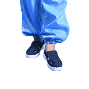Mavi nefes dört delik kelebek hafif <span class=keywords><strong>pvc</strong></span> taban işık antistatik temiz oda üreticisi <span class=keywords><strong>esd</strong></span> ayakkabı - Product Image 3