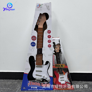 ของเล่นกีตาร์ร็อคหยินเยว่เครื่องดนตรีไฟฟ้าหกสายสำหรับเด็กอายุ 3+ ปีของเล่นสำหรับทุกเพศ - Product Image 5