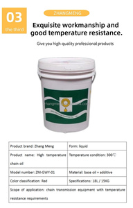 Aceite de Cadena Totalmente Sintético <span class=keywords><strong>para</strong></span> Altas Temperaturas, Bajo en Carbono, Lubricante Antidesgaste <span class=keywords><strong>para</strong></span> Cadenas Industriales - Product Image 2