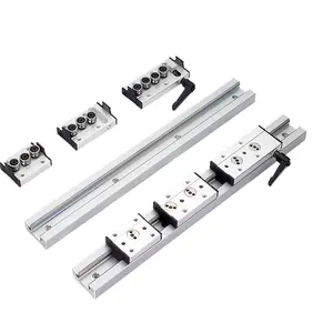 Low Profile Ball Type Linear Guide Double Rails Linear Guide SGR25 Linear Motion Bearing Slider With Lock For Cnc Machine