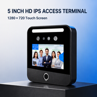 Mesin Absensi Pengenal Wajah Cerdas JINGXIN Multi Bahasa (Spanyol, Arab) WiFi TCP IP untuk Kantor Perusahaan Internasional