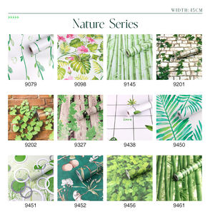 Papel tapiz autoadhesivo de PVC <span class=keywords><strong>para</strong></span> pared papel tapiz autoadhesivo verde - Product Image 6