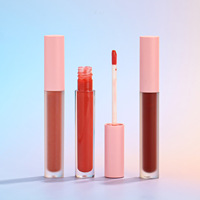 Gloss à lèvres pailleté de bonne qualité, sans logo, sans cruauté, brillant, imperméable, rouge à lèvres mat