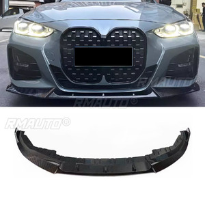 Spoiler de pare-chocs avant pour BMW Série 4 G26 I4 M50 & G24 Gran Coupé 2021-2024, protection de pare-chocs avant, lame inférieure, séparateur - Product Image 1