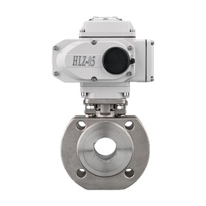 Vannes Jingjun – Vanne à boisseau sphérique électrique Q971F 2 pouces à brides en acier inoxydable pour le contrôle du débit d'eau, d'huile et de gaz - Product Image 1