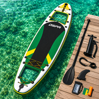 Expédition ultra-rapide en 7 jours : Planche à pagaie gonflable familiale tout-terrain avec hublot de visualisation claire pour les loisirs de vacances