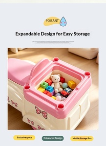 Nuevo Modelo 2026, Coche de Juguete con Forma de Camión de Helados para Niños, Triciclo de Plástico para Niños de <span class=keywords><strong>1</strong></span> a 5 Años con Luces y Música - Product Image 6