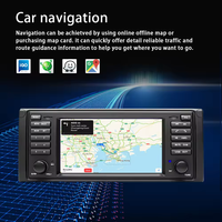 Lelv 7 pouces pour Bwm E39 E53 E38 Android Gps navigateur de voiture lecteur Dvd Image de recul contrôle Central Machine tout-en-un