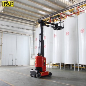 Elevador de pluma portátil autopropulsado Plataforma DE TRABAJO vertical Aérea Móvil Mástil telescópico Elevador de mástil vertical autónomo - Product Image 5