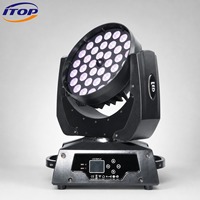 Projecteur LED DMX512 12W à tête mobile WLS-YR36 Spot Beam Wash pour arènes, stades, scènes et événements