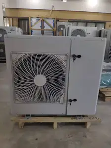 3hp 5hp unidade de condensamento de baixa temperatura, refrigeração de ar, caixa de refrigeração com copeland compressor, 220v 60hz dd22, refrigerador de ar