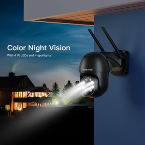Xcreation Camhi Pro Full <span class=keywords><strong>HD</strong></span> PTZ 4G <span class=keywords><strong>Camera</strong></span> An Ninh IP65 chống nước băng tần kép kết nối tầm nhìn ban đêm âm thanh hai chiều góc rộng - Product Image 5