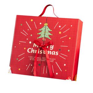 Calendario de Adviento Navideño, Caja de Regalo Sorpresa, Caja Ciega, Nochebuena, Embalaje de Regalo Vacío 2025 - Product Image 5