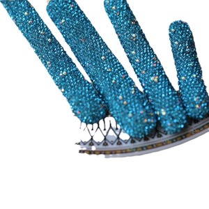 Juego de Cubiertos de Acero Inoxidable Jin Hui 304 con Incrustaciones de Diamantes Azules, Cuchillo, Tenedor y Cuchara con Acabado Espejo para Uso Doméstico - Product Image 5