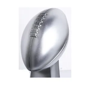 Robusto troféu fantasia futebol super bowl, super bowl, jogador de rugby, troféu de resina personalizado