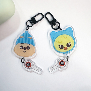 Spot Transaction Stray Kids for PVC Acrylic <b>Anime</b> UV Printing Cartoon Key Chain Pendant Bag Accessories Fashion Trend - Product Image 4