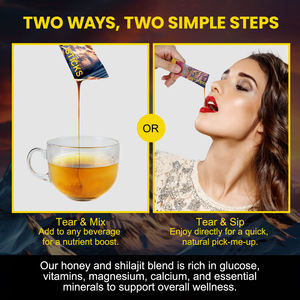 原装蜂蜜Shilajit棒自然批发喜马拉雅Shilajit蜂蜜包能量饮料纯Shilajit蜂蜜棒 - Product Image 2