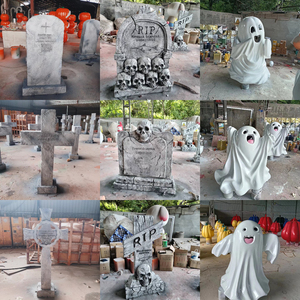 Statue de citrouille empilée pour Halloween, décoration d'arche de citrouille d'Halloween, citrouille géante <span class=keywords><strong>Jack</strong></span> O'Lantern, décoration d'entrée - Product Image 3