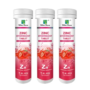 OEM/ODM Vitamin supplement Immune boost Zinc effervescent vitamin C tablets