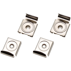 ตัวยึดกระจกแบบ 'esco' ชุบนิกเกิล-บลิสเตอร์4ชิ้น - Product Image 1