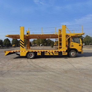 Precio de Fábrica, Camión de Transporte de 2 y 3 Vehículos Dongfeng, Camión Portacoches en Venta - Product Image 4