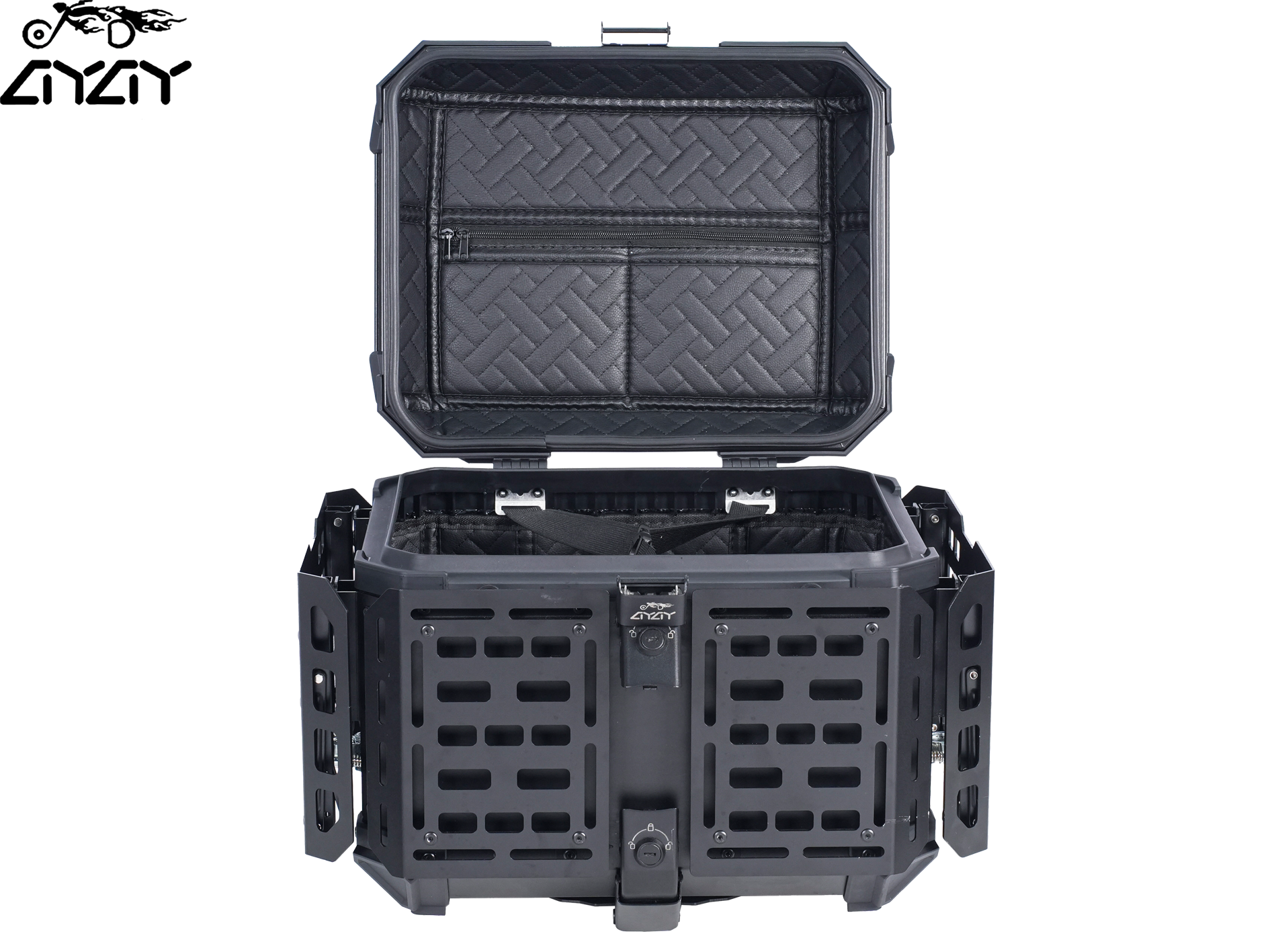 55L Motorcycle & Electric Car Rear Trunk - Waterproof & Durable