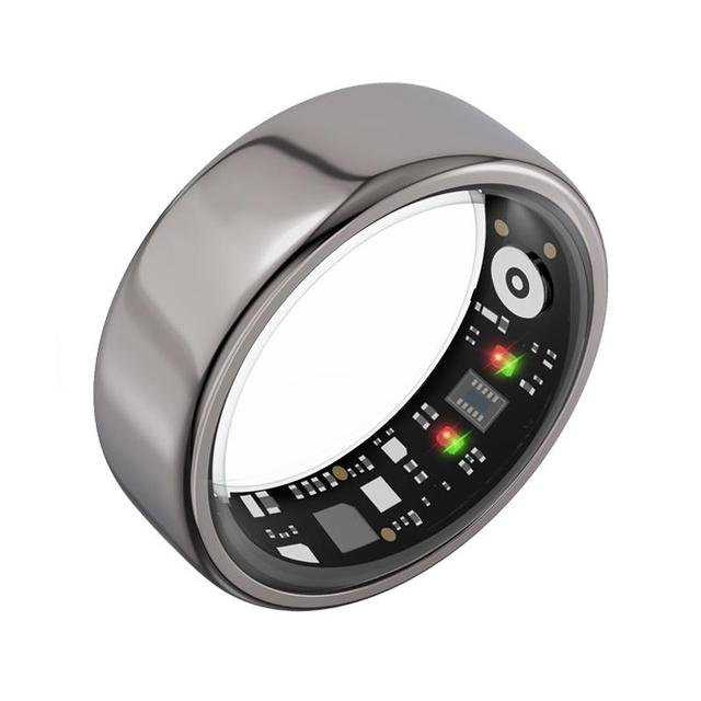 Smart Ring Heart Rate Blood Pressure Sleep Monitoring Motion Tracking IP68 Waterproof Men Women Smart Ring Holiday Gift
