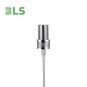 Spruzzatore a nebbia fine in alluminio anodizzato <span class=keywords><strong>argento</strong></span> e nero personalizzato 18/410-24/410 applicabile a flaconi di profumo - MOQ 10000 pezzi - Product Image 5