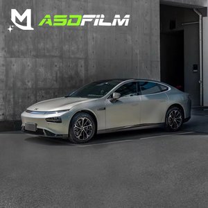 Pellicola ASD in PET Metallizzata Grigio Kaki Cangiante 1,52M*17M per Wrapping Auto, Rotolo di Pellicola per Carrozzeria Esterna - Product Image 1