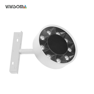 MT4201820 <span class=keywords><strong>Spot</strong></span> LED magnétique moderne à double fixation, mini-<span class=keywords><strong>rail</strong></span> en aluminium, CRI90, 9W, faisceau étroit 24°, noir/blanc - Product Image 5