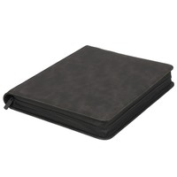 Lot de 12 classeurs de commerce en cuir Pu de conception Unique à 9 poches, classeurs de cartes à chargeur supérieur de qualité supérieure