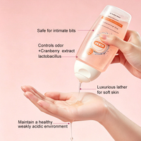 Gel Moussant Nettoyant Intime Femme UUKKG 250ml Usage Quotidien 100% Herbes Naturelles pour Nettoyage & Stérilisation Propriétés Anti-démangeaisons