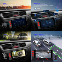 Estéreo para Auto Android Podofo de Un Solo DIN, Pantalla Incell de 6 Pulgadas, 4+64G, Carplay/Android Auto Inalámbrico, GPS/WIFI/FM/USB/BT/EQ, OEM de Fábrica