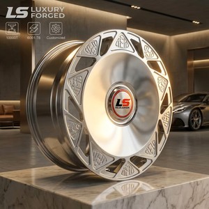 Rines Forjados Personalizados <span class=keywords><strong>de</strong></span> 18-22 Pulgadas con Acabado Pulido Espejo <span class=keywords><strong>de</strong></span> Lujo para Maybach, Rolls Royce, BMW, Mercedes - Rines <span class=keywords><strong>de</strong></span> <span class=keywords><strong>Alta</strong></span> <span class=keywords><strong>Gama</strong></span> para Autos - Product Image 1