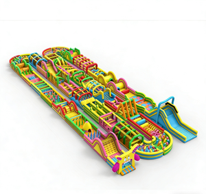 <span class=keywords><strong>Piscine</strong></span> gonflable Hualong PVC pour enfants et adultes, parc aquatique extérieur avec toboggan gonflable et parcours d'obstacles, capacité <span class=keywords><strong>de</strong></span> 150 kg pour 150 passagers - Product Image 5