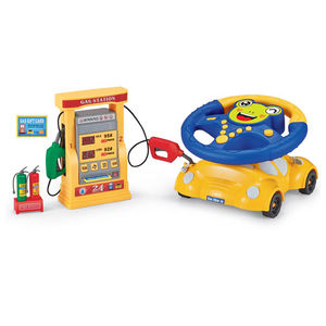 Popular plástico Musical niños volante juguete gasolinera conducción niños volante juguete para simulador eléctrico - Product Image 6