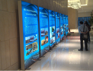 Exhibición de muestras de pared sin marco Fotografía LED Exhibición de pared Soporte Caja de luz LED de tela retroiluminada de aluminio - Product Image 4