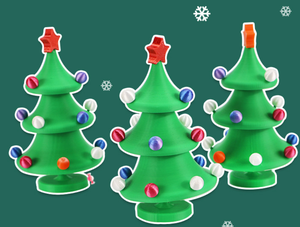 Mini sapin <span class=keywords><strong>de</strong></span> Noël imprimé en 3D, ornement <span class=keywords><strong>de</strong></span> bureau, décorations artificielles en plastique, <span class=keywords><strong>petit</strong></span> sapin <span class=keywords><strong>de</strong></span> Noël <span class=keywords><strong>pour</strong></span> la maison, le bureau, <span class=keywords><strong>cadeau</strong></span> - Product Image 1