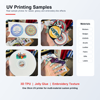 Imprimante DTF UV A3 de 12 pouces avec tête d'impression I1600 |   Machine d'impression 3D haute précision pour autocollants et gel TPU
