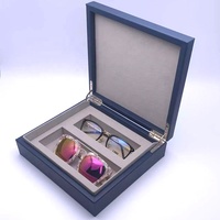 Lunettes de soleil personnalisées haut de gamme à 2 emplacements, étui de rangement pour lunettes Valigie Occhiali Estuche Gafas De Sol