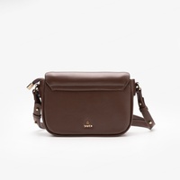 Nouveau Sac Bandoulière Femme 2025 en PU, Style Géométrique Vintage, à Double Sangle et Fermeture Éclair, Petit Sac Polyvalent Tendance en Polyester