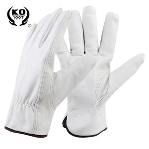 Venta al por mayor protección de la industria de la construcción Rigger DE SEGURIDAD DE TRABAJO guantes de cuero - Product Image 1