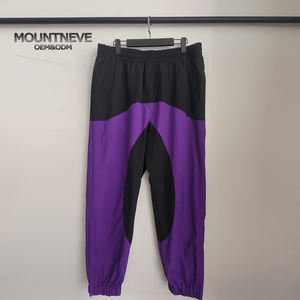 Jaket kustom pria, jaket Windbreaker olahraga berkerah blok warna, setelan 2 potong, pakaian jalan atletik jalanan kasual perkotaan - Product Image 4