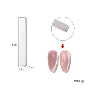 <span class=keywords><strong>Cube</strong></span> magnétique oeil de chat pour ongles bâton carré magnétique fort stylo magnétique ongles Art Design paillettes effet manucure outils - Product Image 3