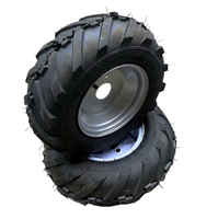 Nouvelle roue pneumatique tubeless en caoutchouc 16x6.50-8 avec jante métallique à trou de bride pour vente au détail, compatible ATV, remorque, tondeuse à gazon, chariot de plage, karting