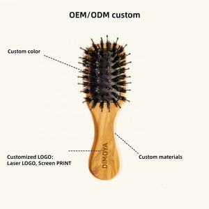 فرشاة شعر صغيرة للكلاب محمولة مع شعيرات ناعمة للتنظيف، مناسبة للحقائب والظهر - Product Image 6